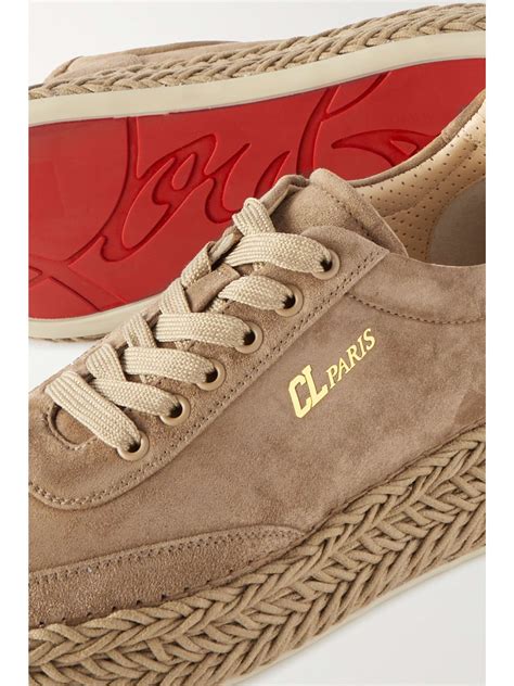 louboutin espadrille sneakers